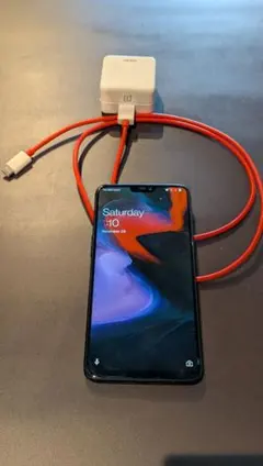 OnePlus 6 ブラック 充電器付き