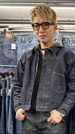 リーバイス ファースト大戦モデルタイプ デニムジャケット ジージャン Sサイズ LEVI'S リーバイス 506XX 1st 大戦 type Gジャン デニム