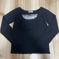 ブラック 長袖 トップス 美品