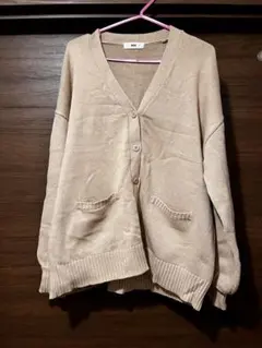 WEGO ベージュ カーディガン 長袖