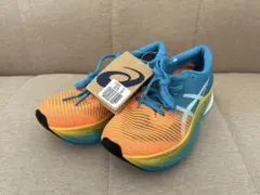 新品未使用　asics アシックス　23.5 メタスピードスカイ　マラソン　陸上