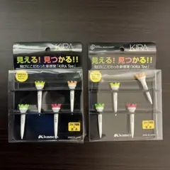 Kasco KIRA Tee ティー 4色セット　０号