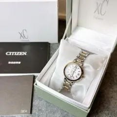 【極美品】 CITIZEN シチズン クロスシー ハッピーフライト 電波ソーラー