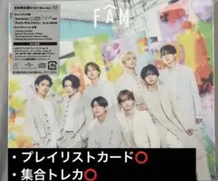 timelesz FAM 初回盤B CD＋Blu-ray