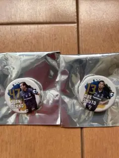 ガンバ大阪　選手缶バッチ