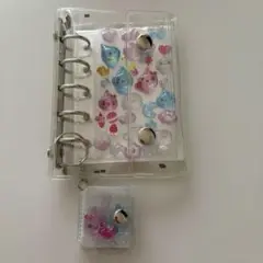 クリアシール帳　透明　シール帳　しずくちゃん　ボンボンドロップシール　ohtvp