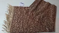 プニュズ ヒョウ柄ストール 未使用