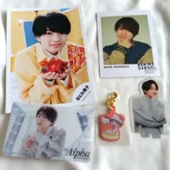 ♡なにわ男子　西畑大吾セット　公式写真　サンリオコラボチャーム　チェキ　カード♡