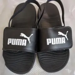 PUMA ブラック サンダル US 3C