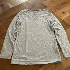 green label relaxing Vネック長袖Tシャツ