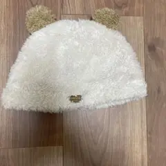 耳付きベビー帽子