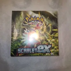 スカーレットex シュリンク付き　新品未開封　2box ポケモンカードゲーム 即日配送 新品未開封 スカーレットex BOX