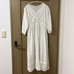 le.coeur blanc ホワイト レース ロングワンピースのサムネイル