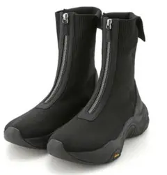 italy製　ブラック サイドゴアブーツ　vibram 37 italy製 ブラック サイドゴアブーツ vibram 37 サイドゴアブーツ