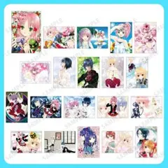 しゅごキャラ カラーイラストブロマイド 全20種 コンプリートセット