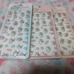 きゅるる プクプク キャンディ シール ３セット