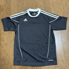 adidas CLIMACOOL 黒 サッカーシャツ 150㎝