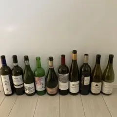 ワイン空き瓶10本セット