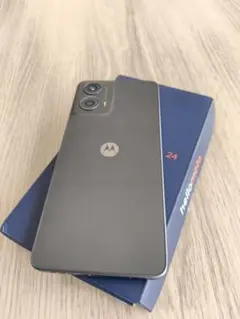 【美品】motorola moto g 24 本体 　未使用クリアケース付