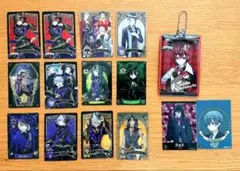 ツイステカードまとめ売り リドルローズハートカードケース黒執事 寄宿学校編カード