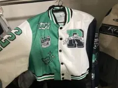 グリーン　ジャケット5XL