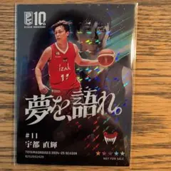 B.LEAGUE 2025-2026 富山グラウジーズ　宇都直輝選手　★5