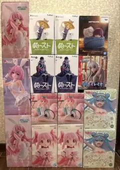 新作プライズフィギュア15個 まどマギ バカテス ToLOVEる ミク 東方など