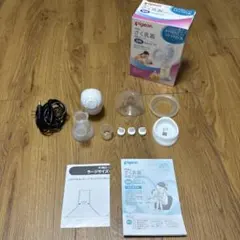 pigeon 母乳搾乳器 各種アタッチメント付き