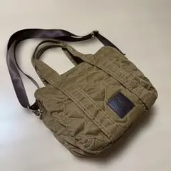 miffy キルティング 2way トートバッグ ブラウンのサムネイル