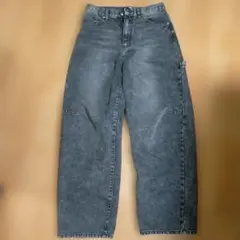 モノマート　ヴィンテージメイクバギーカーブペインターデニムパンツ