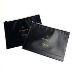 クレドポーボーテ　シナクティフ　ジッパーポーチ2つセット