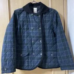 サマンサモスモス　SM2 チェック柄のキルティングジャケット