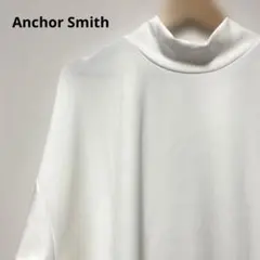 Anchor Smith ハイポンチ モックハイネック 長袖カットソー