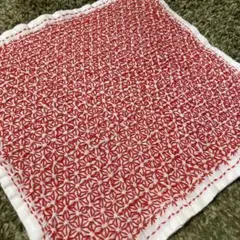 【訳あり】 刺し子 ふきん　ハンドメイド　2