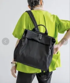 ear PAPILLONNER 撥水フロントジップリュック