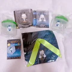 happyくじ　ポチャッコ　フィギュア　キャニスター　セット