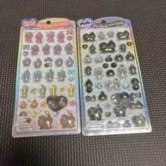 Monchhichi うるちゅるポップシール 2シートセット