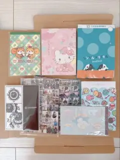 キャラクター メモ用紙セット 9冊