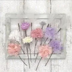 布製花のヘアアクセサリー フラワーヘッドドレス