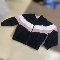 リバーシブル　ストライプデザイン ブルゾン