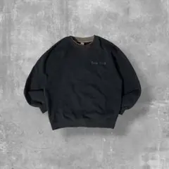 90s BAD BOY スウェット 刺繍ロゴ スミ黒 短丈 ボックスシルエットのサムネイル