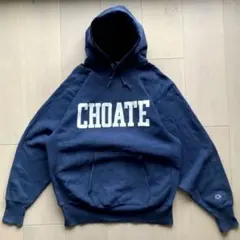 90s USA製 チャンピオン 刺繍タグ リバースウィーブ パーカー