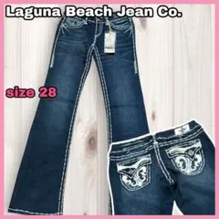 【新品未使用タグ付き】ラグナビーチ セミフレア スキニーデニム y2k ギャル