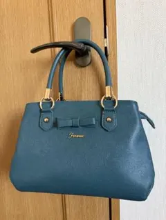 Feroux ターコイズ ハンドバッグ