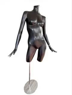 マネキン トルソー アクティブトルソー レディース ブラック