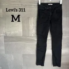 Levi's 311 【M】SKINNY ブラックスキニージーンズ リーバイス