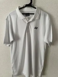 【2回のみ着用】YONEX バドミントン ポロシャツ ホワイト XOサイズ