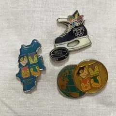 長野オリンピック ピン 3つセット ピンバッジ 1998