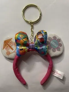 ディズニー イッツ・ア・スモールワールド ミニー カチューシャ キーホルダー