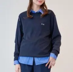 【美品】UNIQLO×ANYA HINDMARCH　メリノクルーネックセーター